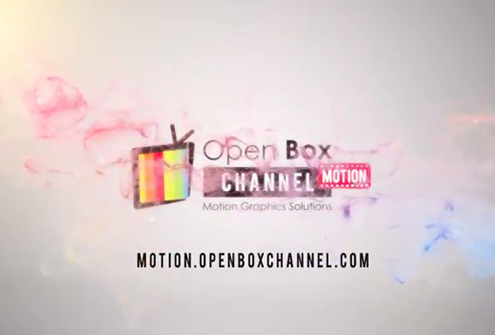Open Box Channel Motion Graphics