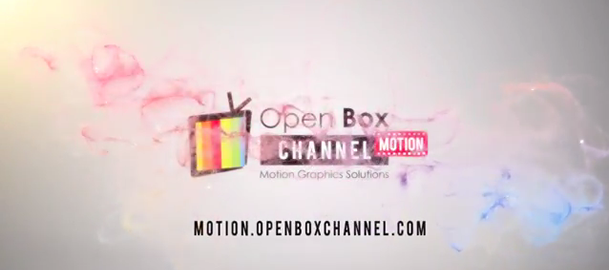 Open Box Channel Motion Graphics